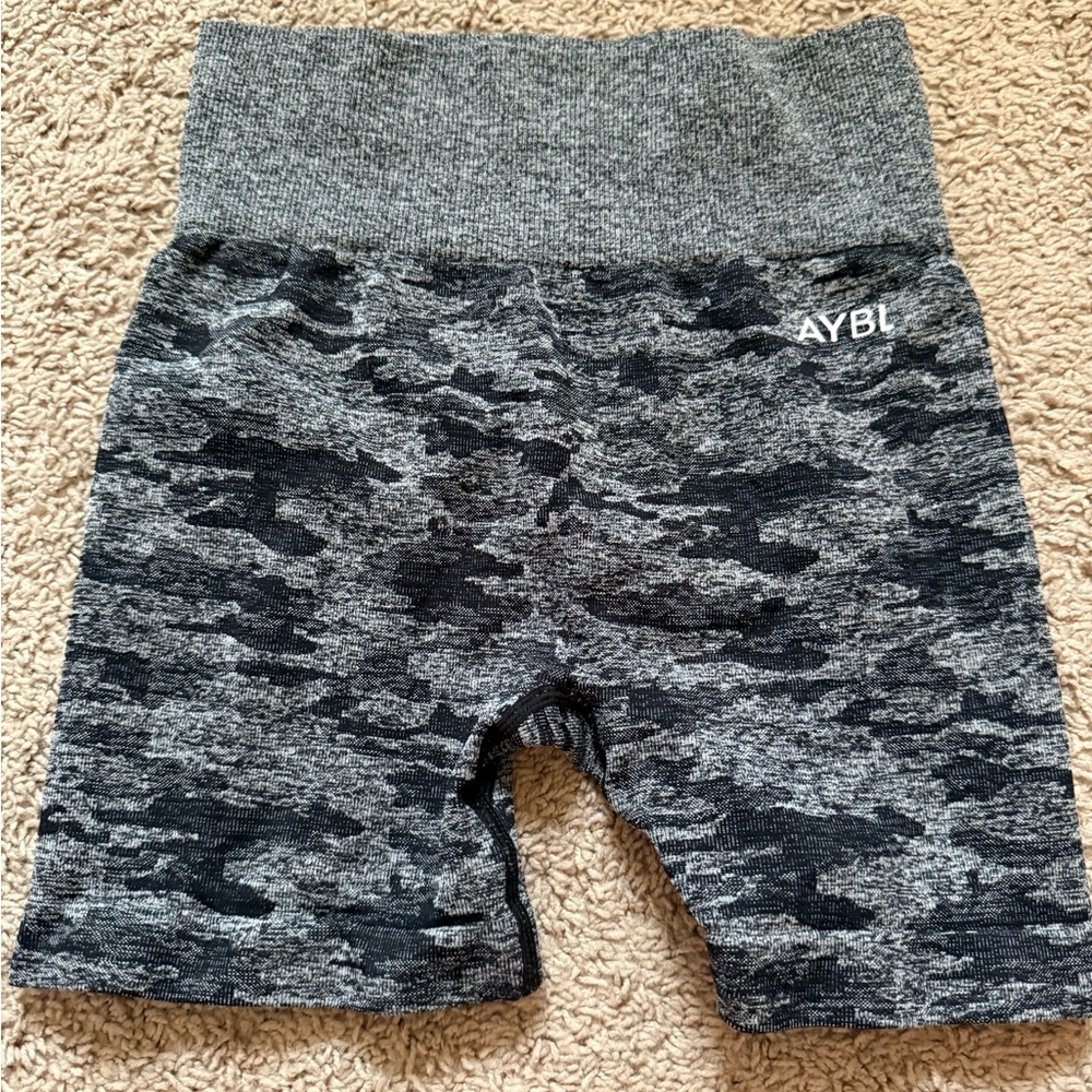 AYBL Gray Camo Athletic Shorts